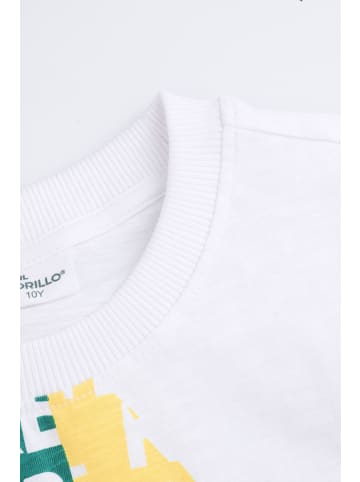 Coccodrillo Ärmelloses T-Shirt in weiß