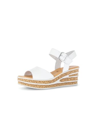 Gabor Fashion Keilsandalette in weiss