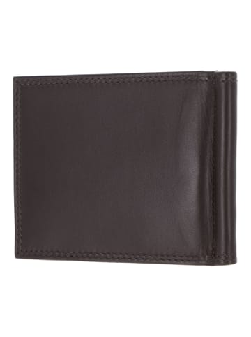 Golden Head Polo Geldbörse RFID Schutz Leder 11 cm in dunkelbraun