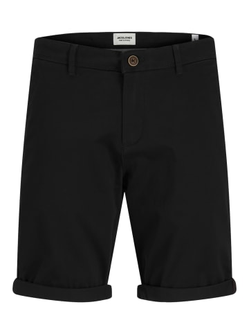 Jack & Jones Herren Shorts Mid Waist Chino Midi Bermuda Pants in Schwarz