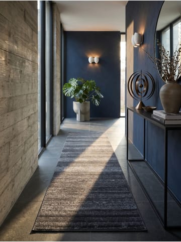 KADIMA DESIGN Teppich Kurzflor Waschbar Einfarbig INN Strapazierfähig OEKO-TEX in Grau