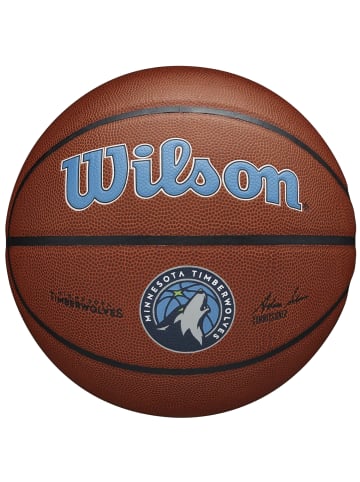 Wilson Wilson Team Alliance Minnesota Timberwolves Ball in Braun