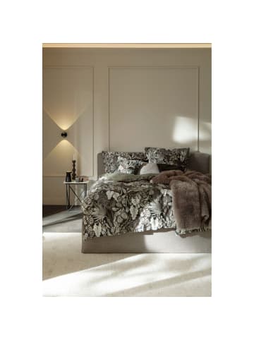 Schöner Wohnen Kollektion Satin Bettwäsche GIARDINO in Anthrazit