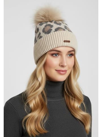 Faera Weiche und warme Wintermütze für stilvolle Looks in der Kälte. in Braun