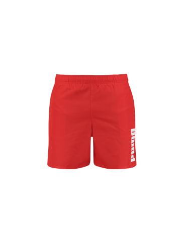 Puma Badehose PUMA SWIM MEN MID SHORTS in Red