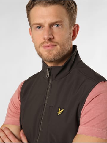 Lyle & Scott Weste in anthrazit