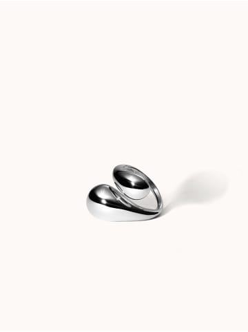 PURELEI Ring Swirl Silber