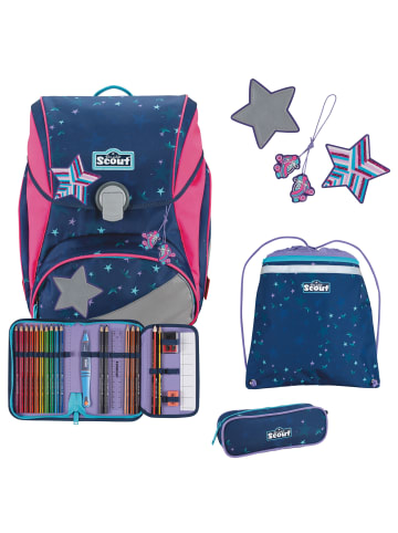 Scout Alpha DIN - Schulranzen Set 4 tlg. in Pretty Star