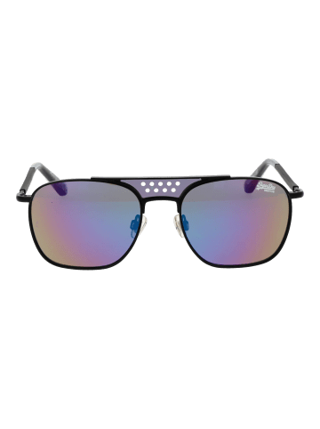 Superdry Unisex Sonnenbrillen Quadrat Schwarz