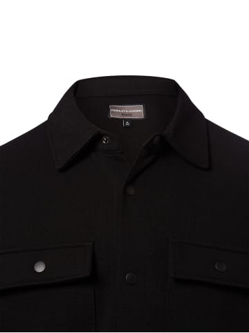 Finshley & Harding Sweatjacke in schwarz - 0001