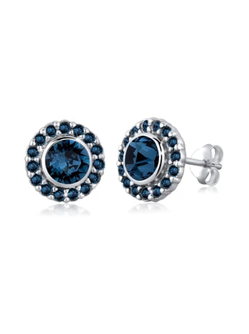 Elli Ohrringe 925 Sterling Silber in Blau