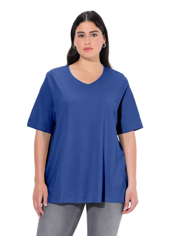 Ulla Popken Shirt in kobaltblau