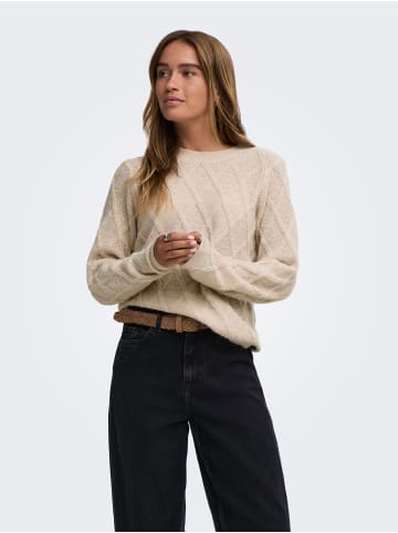 JDY Strickpullover in Cement