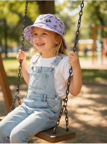 Hello Kitty Hello Kitty Fischerhut Kuromi Bucket Hat Sonnenschutz Anglerhut in lila