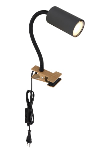 Globo lighting Klemmstrahler "ROBBY" in brown
