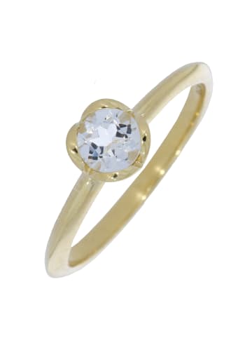 Xen Ring "ONE Ring mit Weißtopas 375 Gelbgold" in Gold