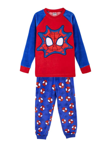 Spiderman Schlafanzug Fleece Marvel Spidey in Rot