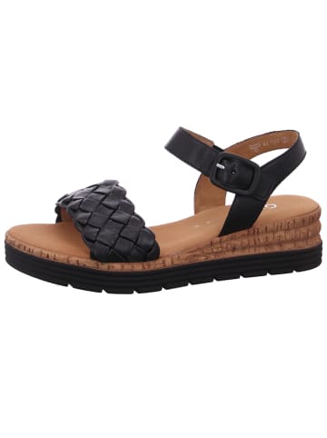 Gabor Comfort Riemchensandalette   in Schwarz