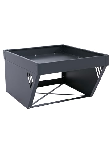 MCW Mähroboter-Garage mit Pflanzkasten P41, Anthrazit