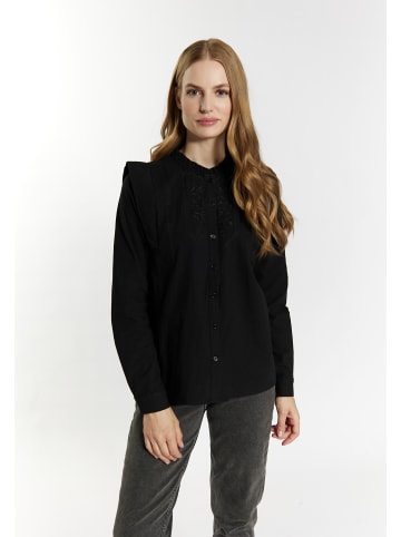 DreiMaster Damen Bluse in Schwarz