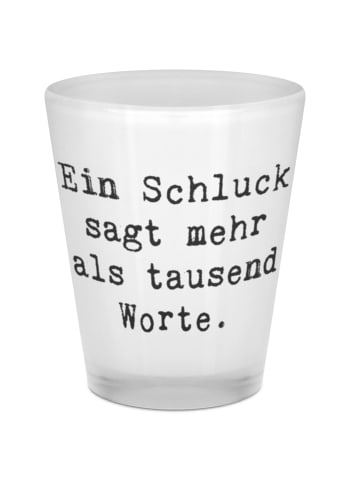 Mr. & Mrs. Panda Schnapsglas Spruch Schnapsglas Spruch mit Spruch in Transparent