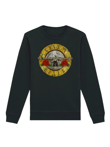 F4NT4STIC Unisex Sweatshirt Guns 'n' Roses Vintage Classic Logo Black in schwarz