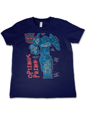 Transformers Shirt "Transformers Optimus Prime Kids Tee" in Blau