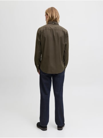 Jack & Jones Freizeithemd in Black Olive