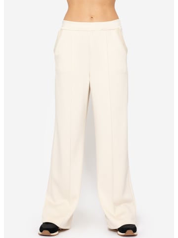 SASSYCLASSY Jogginghose mit Biese in Offwhite