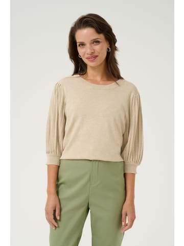 Kaffe Strickpullover KAlone Regular fit in Feather Gray Melange