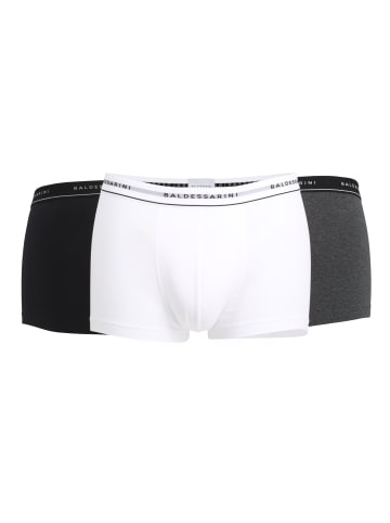 Baldessarini Boxershort 3er Pack in Weiß/Grau/Schwarz