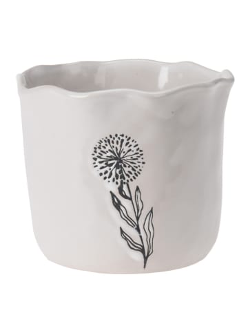 Home&Styling Collection Blumentopfabdeckung in weiß