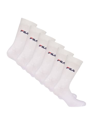 Fila Socken 6er Pack in Weiß