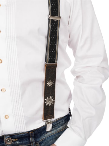 Schuhmacher Hosenträger HOT-740-4 in schwarz