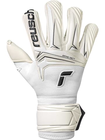 Reusch Torwarthandschuhe Attrakt Gold X Ortho-Tec in 1100 white