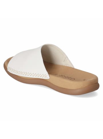Gabor Pantolette in weiß