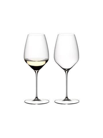RIEDEL Glas 2er Set Riesling Glas Veloce 570 ml in transparent
