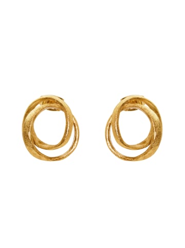 Steel_Art Ohrstecker Damen Mava goldfarben in goldfarben