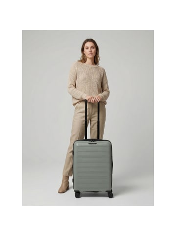D&N Toronto 4 Rollen Trolley M 65 cm mit Dehnfalte greyed sage