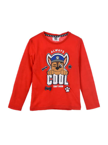 Paw Patrol Langarmshirt Chase Longsleeve in Rot