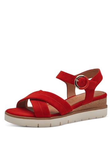Tamaris Keilsandaletten in Rot