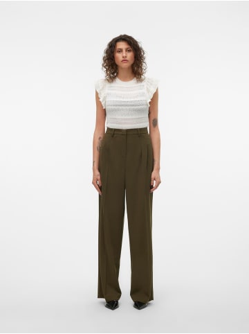 Vero Moda Hose mit weitem Beinschnitt in Olive Night