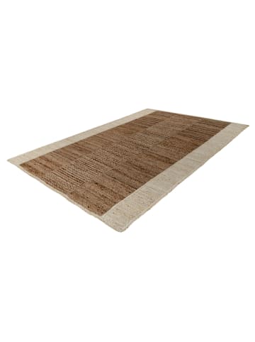 Vivorum Teppich Sisal und Cozy in creme - rechteckig