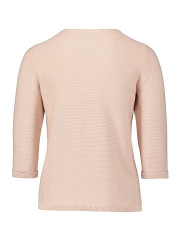 Betty Barclay Feinstrickpullover mit Strickdetails in Altrosa