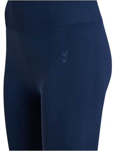 Hummel Leggings Hmlflow Damen in DRESS BLUES