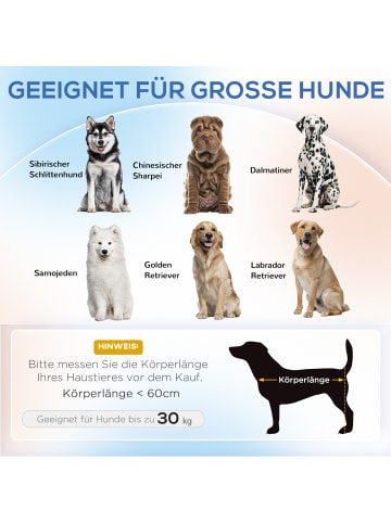 Pawhut Hundesofa Grün 98L x 67B x 25H cm