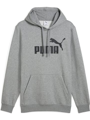 Puma Hoodie "ESS No.1 Logo Hoodie FL" in Grau