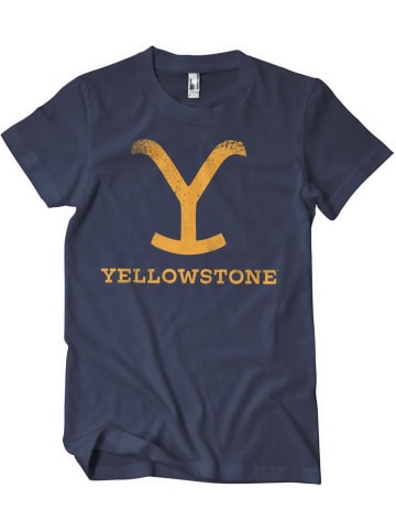 yellowstone T-Shirt in Blau