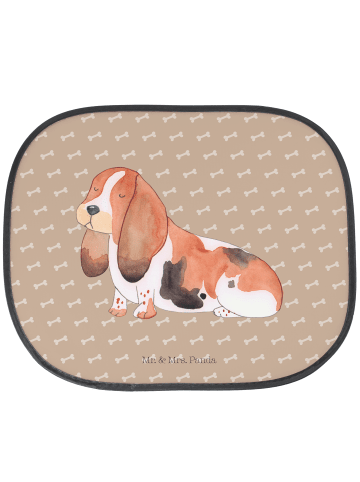Mr. & Mrs. Panda Auto Sonnenblende Hund Basset Hound ohne Spruch in Hundeglück