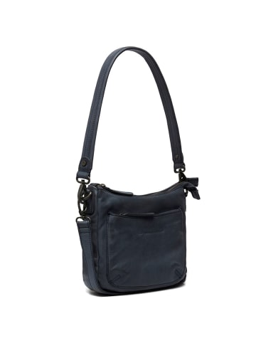 The Chesterfield Brand Caroline Schultertasche Leder 23 cm in navy